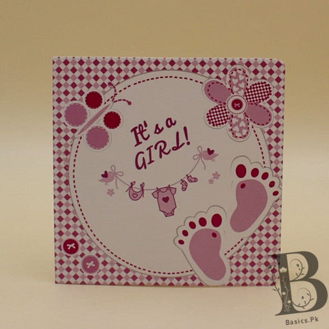 Greeting Card Its a Girl