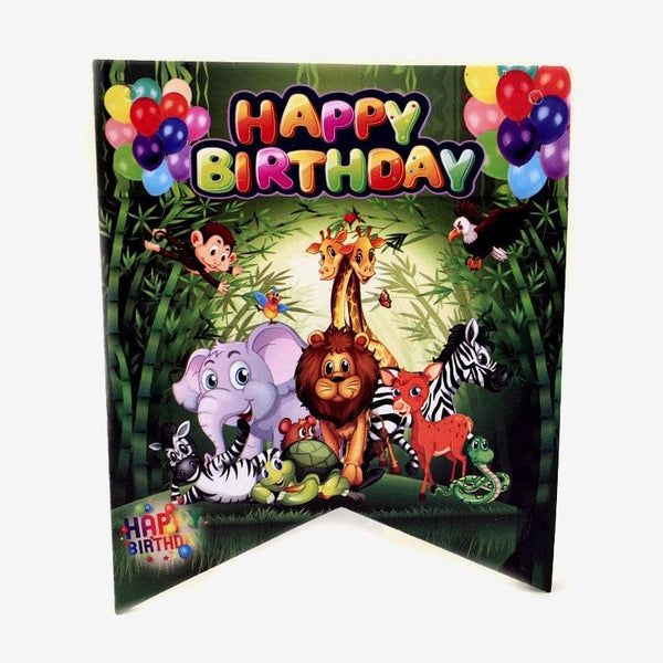 Banner HBD jungle Theme