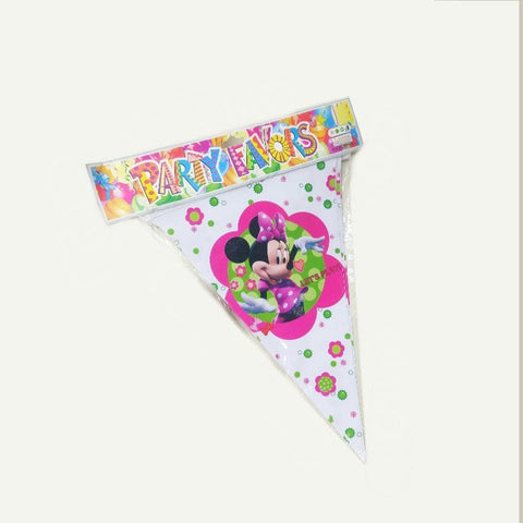 Flags ( Bunting )  Minnie Mouse for Party Decoration