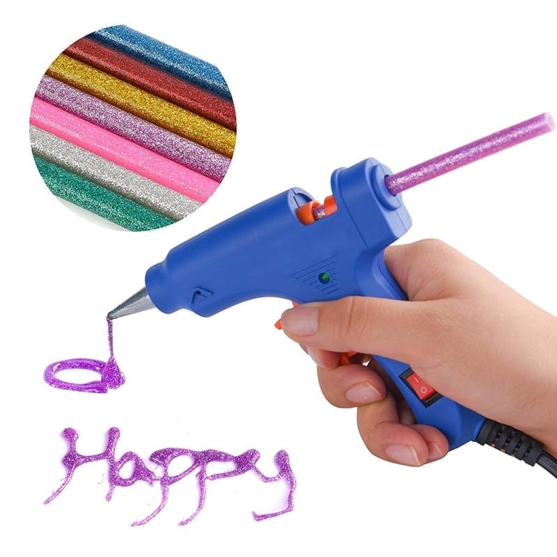 Glitter glue shop gun