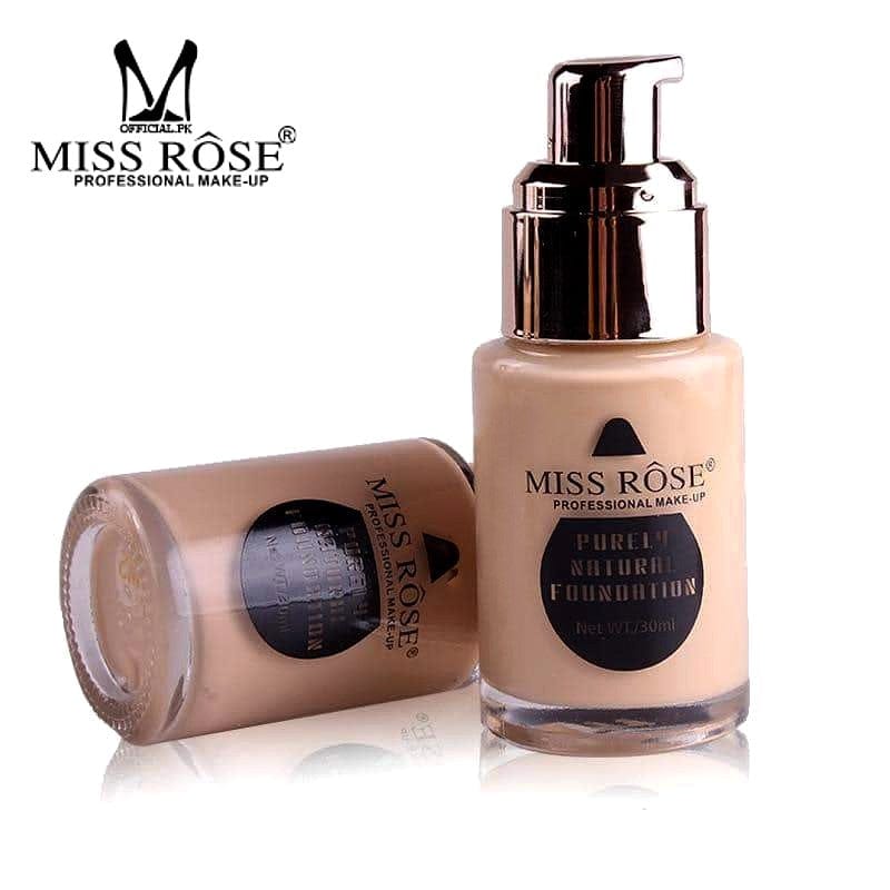 MISS ROSE Purely Natural Foundation – Miss Rose Com Pk