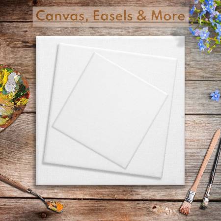 Canvas &amp; Stands (easel)