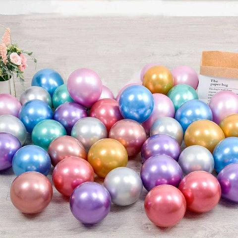 Balloon High Quality Small Metallic ( 5 inches )