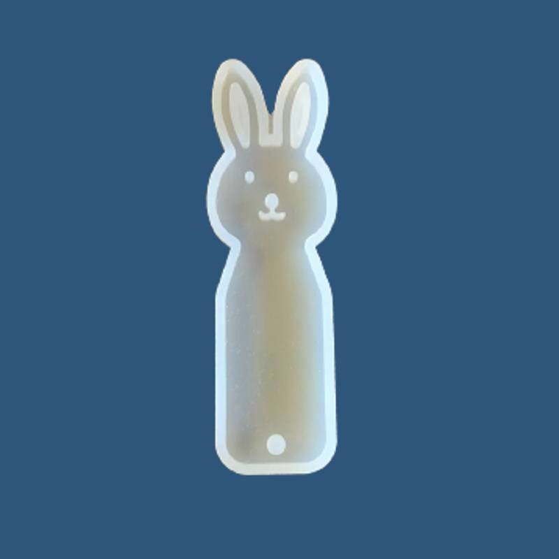 Silicone Bookmarks Bunny Resin Mold Small 3.5 inches (M3)
