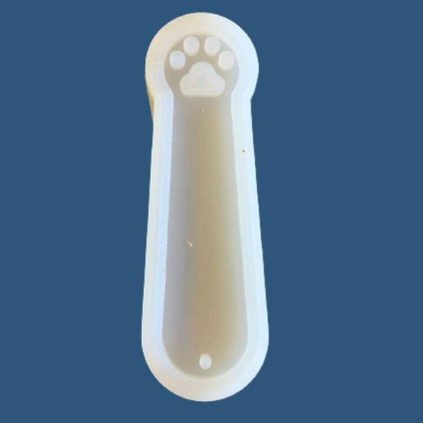 Silicone Bookmarks KITTY PAW Resin Mold Large (4.5 inches ) / Small (3.5 inches ) (M3)