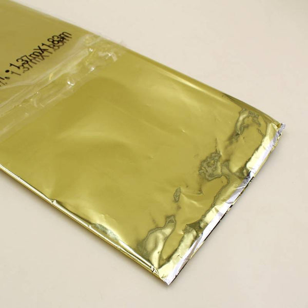 Table Sheet Plain Golden Foil Shinny