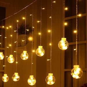 Lights - EID Lights Warm Large Ball + Small Ball Lights ( 10 x 10 feet )