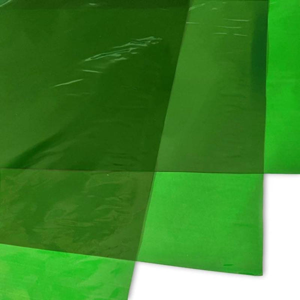 Flower Wrapping Transparent Sheets Green