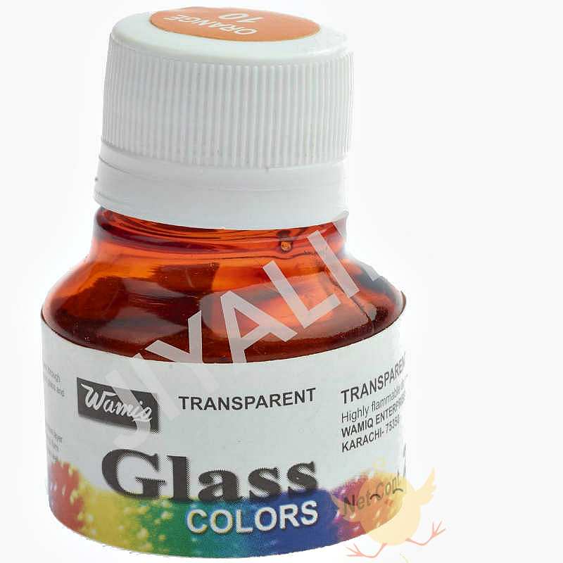 WamiQ Crystalline Glass Paint Stained Solvent Base Colours 22 ml Assorted  Colour