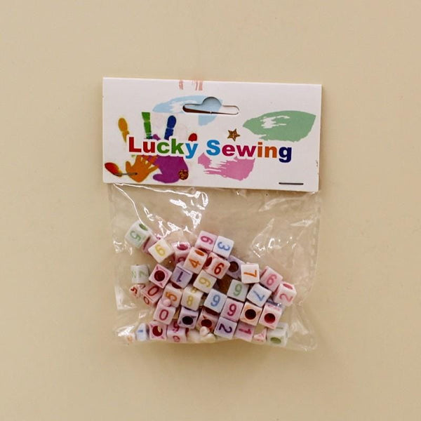 Beads 130+ Alphabets Beads square ( 3 packs ) - Basics.Pk