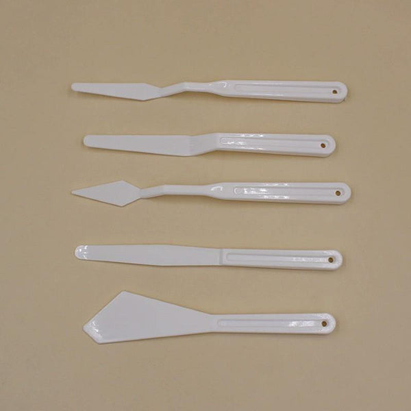 KNIVES Palette Plastic Set 5 Pcs - Basics.Pk