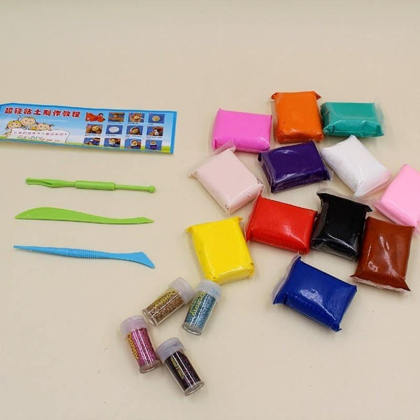 Arts N Craft Slime Play-dough with Glitter - Basics.Pk
