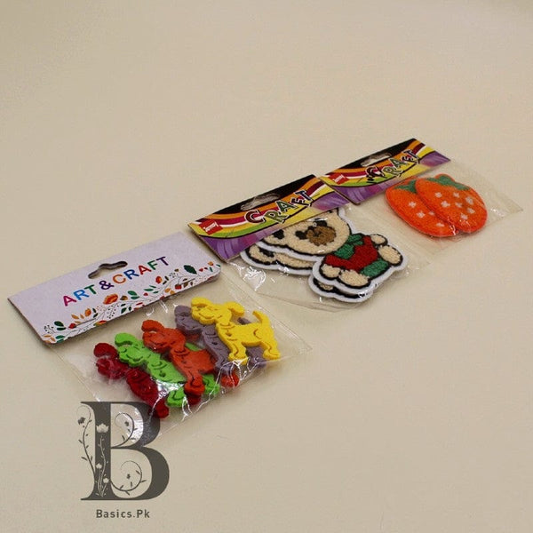 Art n Craft Bear Badges + Orange Badges + Dog Badges