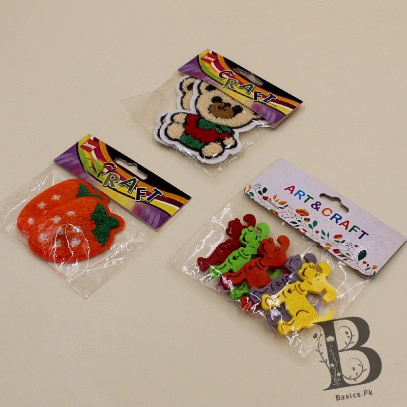 Art n Craft Bear Badges + Orange Badges + Dog Badges