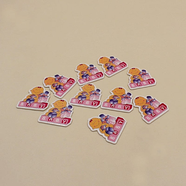 Non-Sticky Sticker Badge BABY ( single sticker )