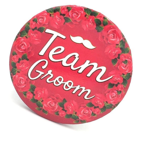 Badge Team Groom - Basics.Pk