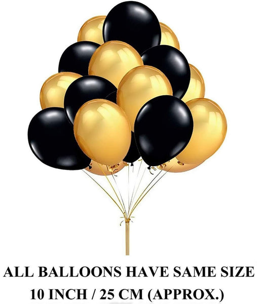 BALLOONS Happy Anniversary Foil balloon, Star Balloon & Metallic Golden - Basics.Pk
