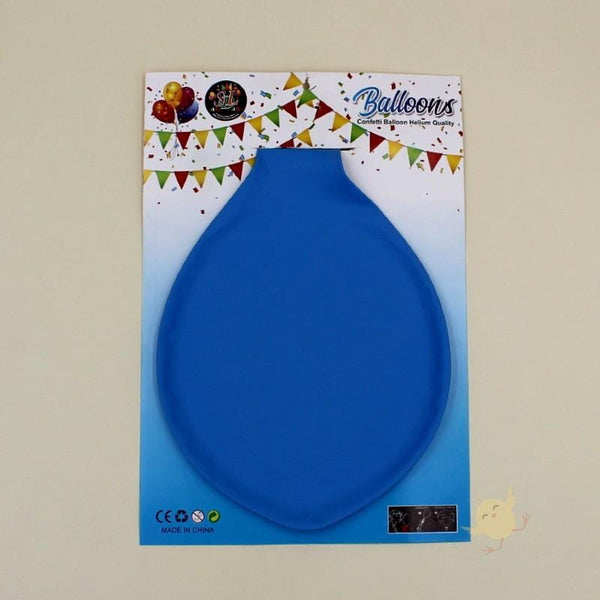 Balloon Latex Single 50" Blue - Basics.Pk