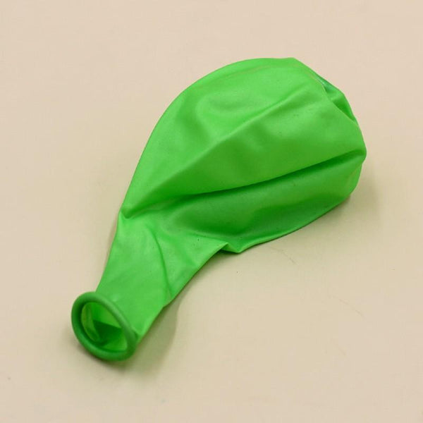 Balloons Plain Party Balloons Parrot Green (Single) - Basics.Pk