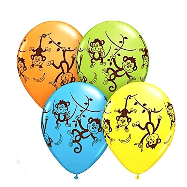 Balloons Animal Multi-Color Large Latex balloons (Pack of 10 ) - Basics.Pk