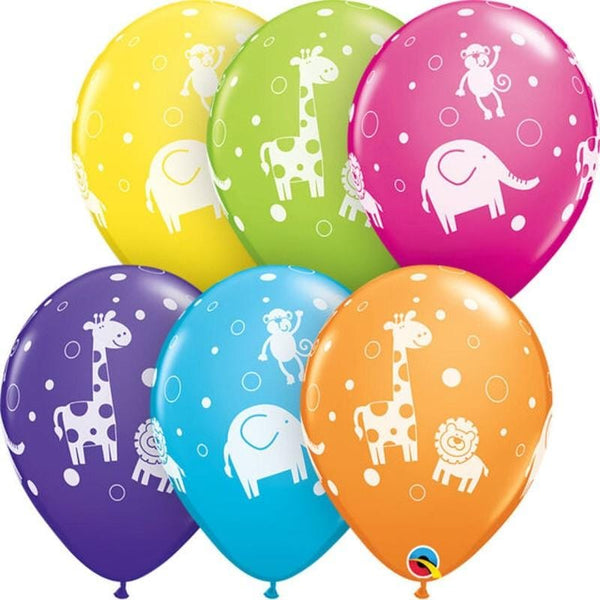 Balloons Animal Multi-Color Large Latex balloons (Pack of 10 ) - Basics.Pk