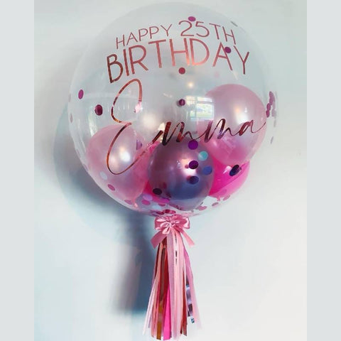 Balloon Baskets (3B) -Happy Birthday Custom Writing