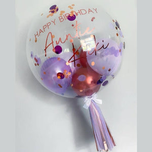 Custom Balloon (BCB) -Happy Birthday Auntie Custom Writing