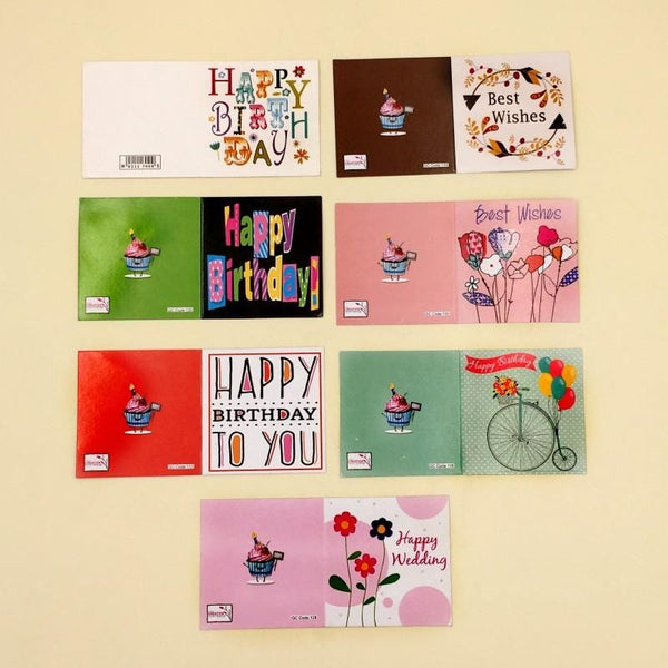 Birthday Tag Pack of 6 - Basics.Pk
