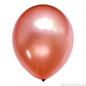 Balloons Plain Party Balloons Rose (Single) - Basics.Pk