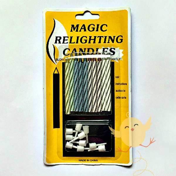 CANDLE Magical Relighting Sparkling - Basics.Pk