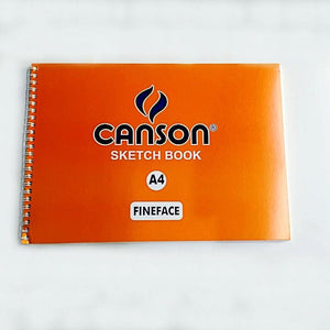 CANSON Sketch Book Scholar Sheet Grain Paper [A4] - Basics.Pk