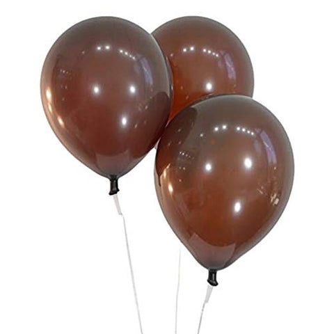 Balloons Jungle Brown Balloons ( Dark Brown Single )