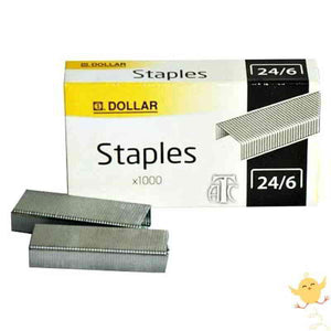 DOLLAR Stapler Pins 24/6 20pk [ST24/6]