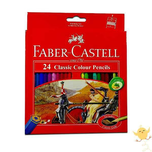 FABER CASTELL 24 Color Pencils - Basics.Pk