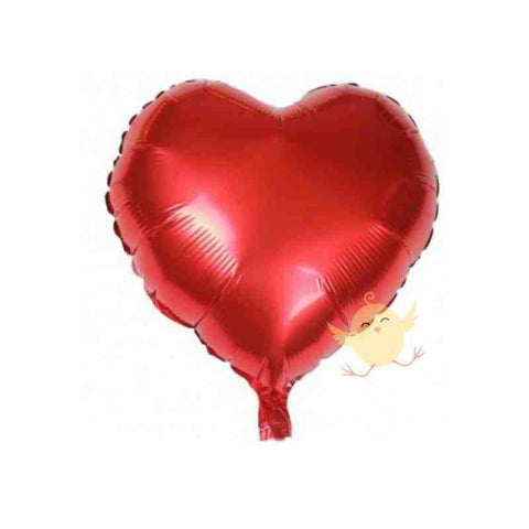 Balloons Foil Heart Shape Red - Basics.Pk