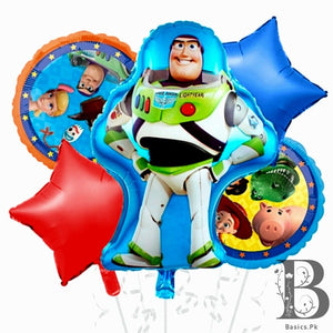 Balloons Foil Pack of 5 Toy-Story Theme