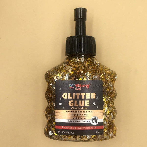 Yalong Washable Glitter Glue Confetti 100ml (YL192179-100)