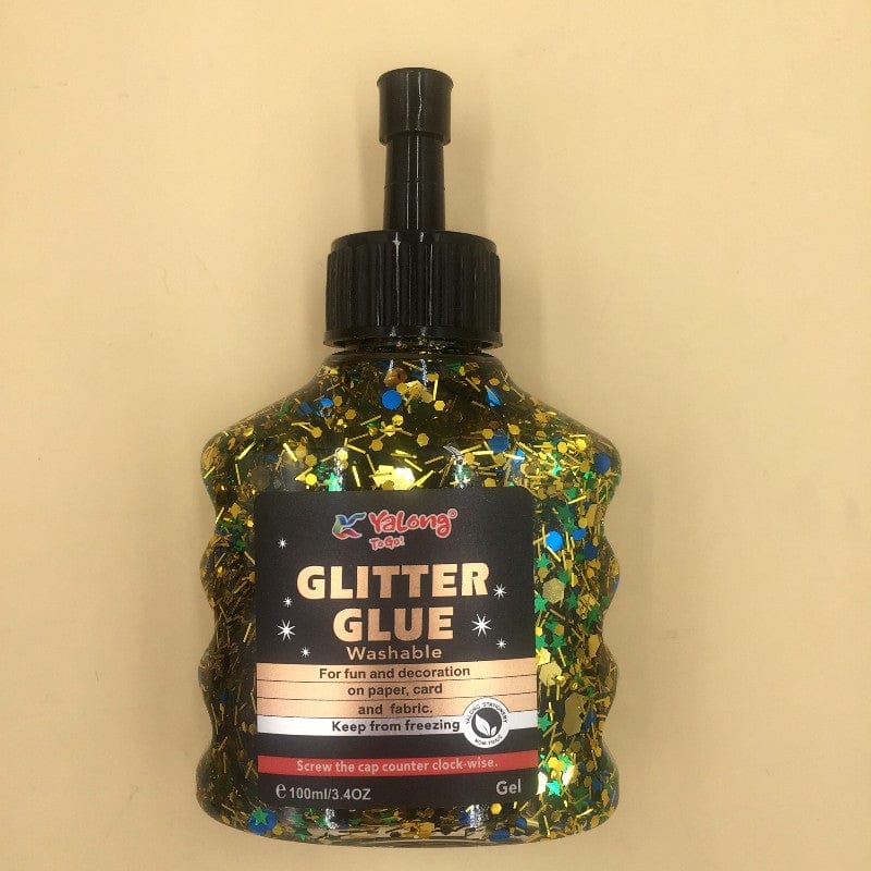 Yalong Washable Glitter Glue Confetti 100ml (YL192179-100)