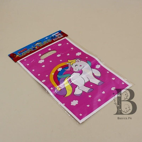 Goody Bags 10 Full Unicorn Rainbow pink - Basics.Pk