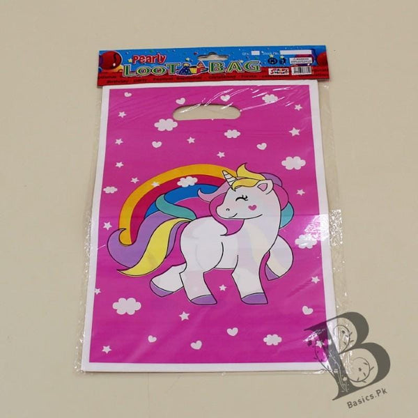 Goody Bags 10 Full Unicorn Rainbow pink - Basics.Pk