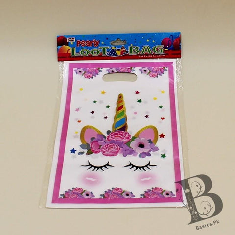 Goody Bags 10 Unicorn Head - Basics.Pk