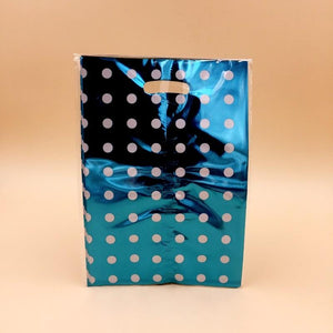 Goody Bag Foil Dots (Blue-White) - Basics.Pk