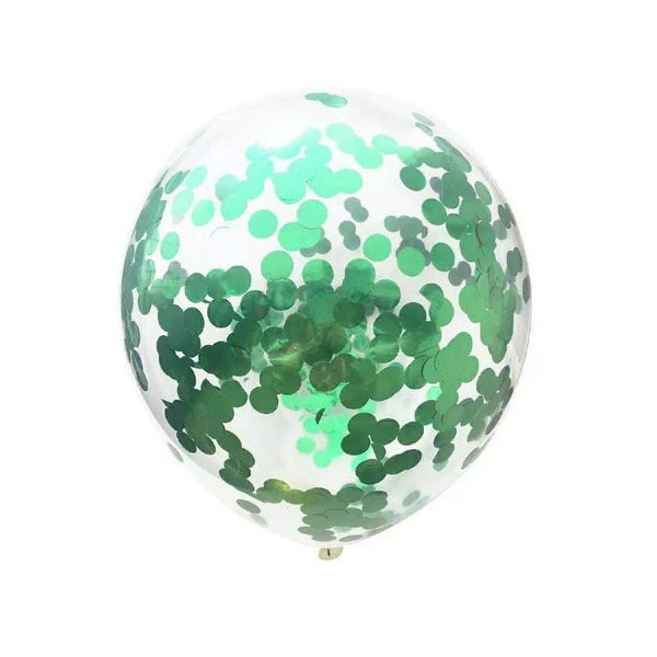 Balloons Confetti  Pack of 5 Green - Basics.Pk