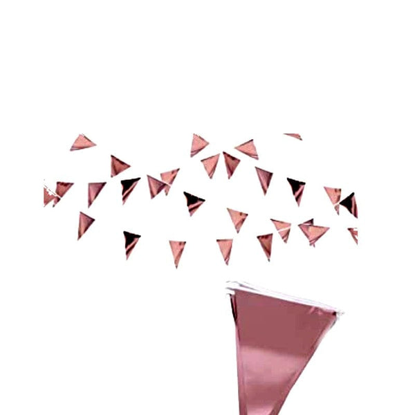 Hanging Garland Rose Gold Triangles