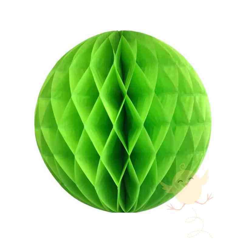 Honey Comb Ball 6" in Green - Basics.Pk