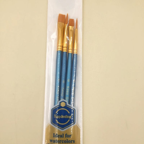 Keep Smiling High Quality MIX Brushes ( 4 Pack )