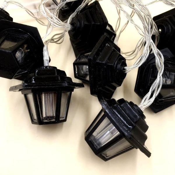 Lights - 10 Small Warm Lantern String Lights - Basics.Pk
