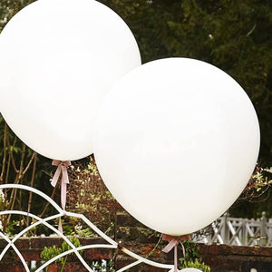 Balloon Latex Extra Large Single 24 inches White