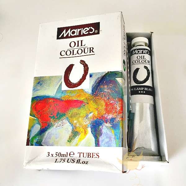 MARIES 50ml Oil Tube Paint - Basics.Pk