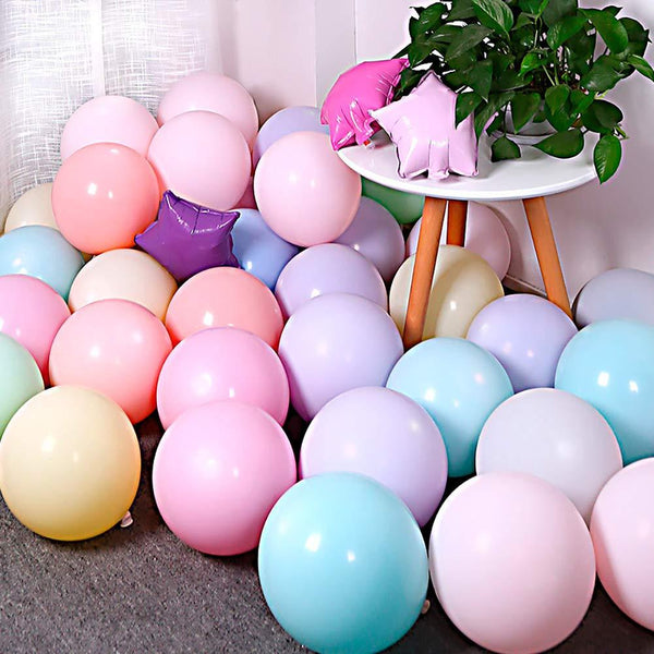 Balloons Milky ORANGE Color (Single) - Basics.Pk